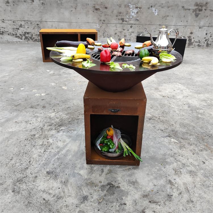 Camping Charcoal BBq Grill Table Camping Charcoal BBq Grill Table