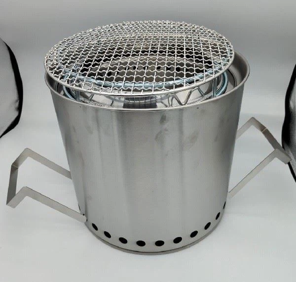 SOLO Smokeless 304 Stainless Stove With Grill
