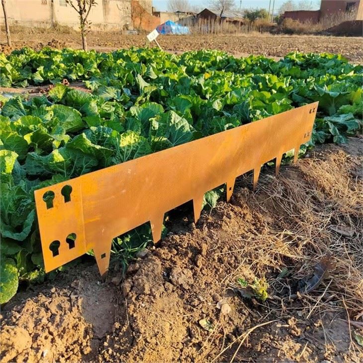 Rust Garden Edging