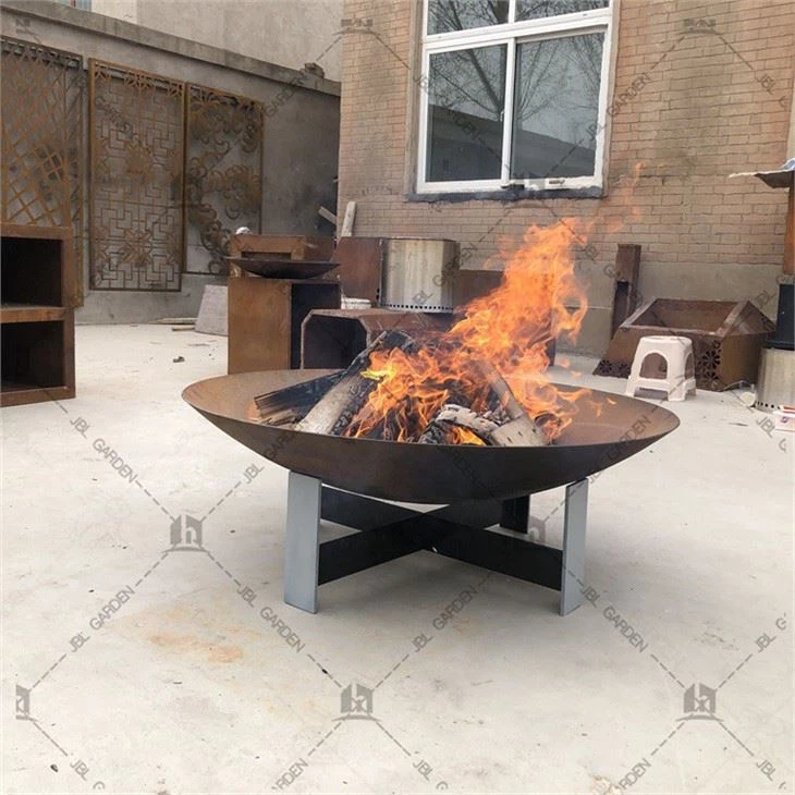 Corten Steel Metal Fire Bowl