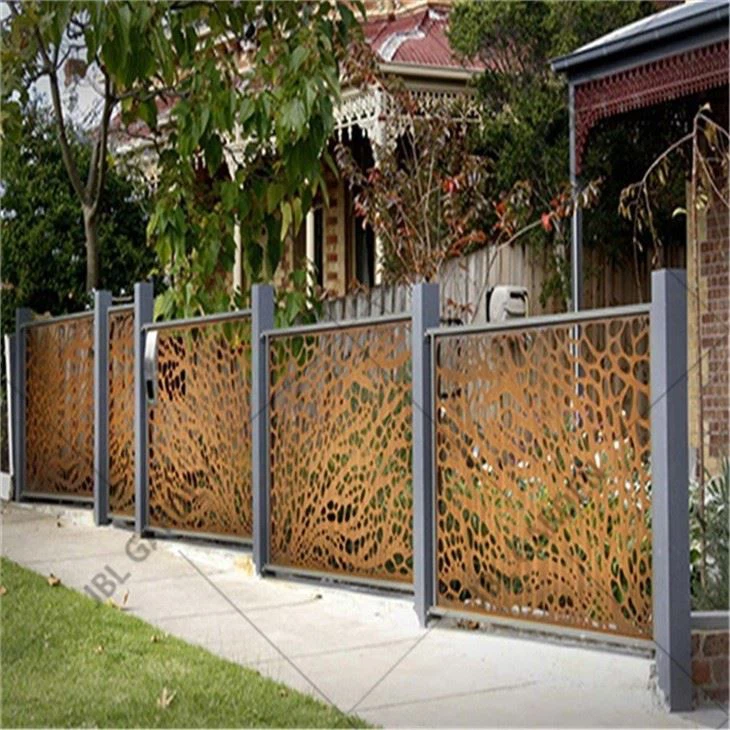 Metal Garden Screen Panel