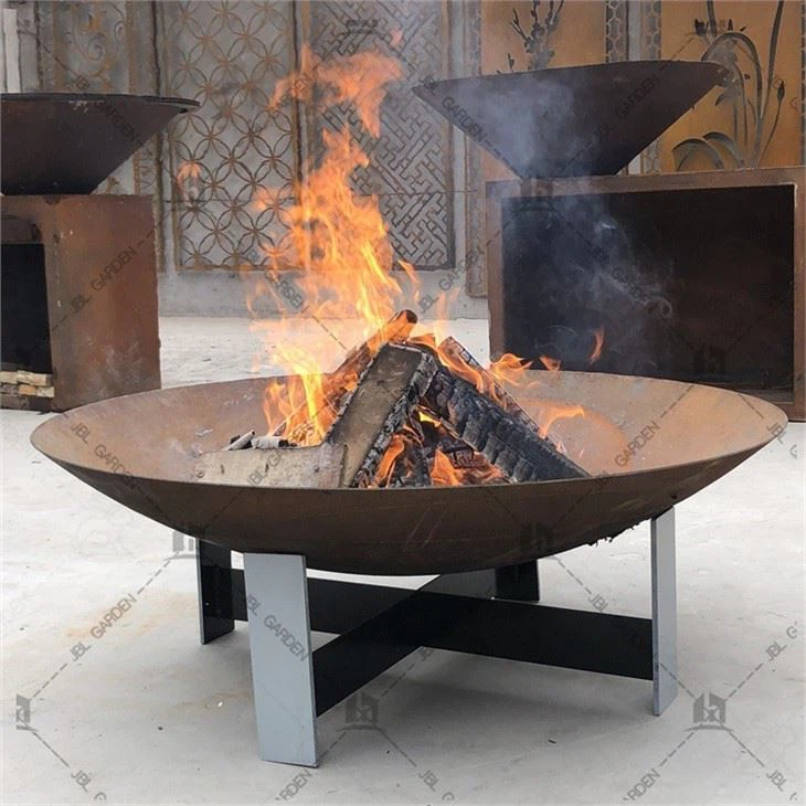 Round Outdoor Fire Pit