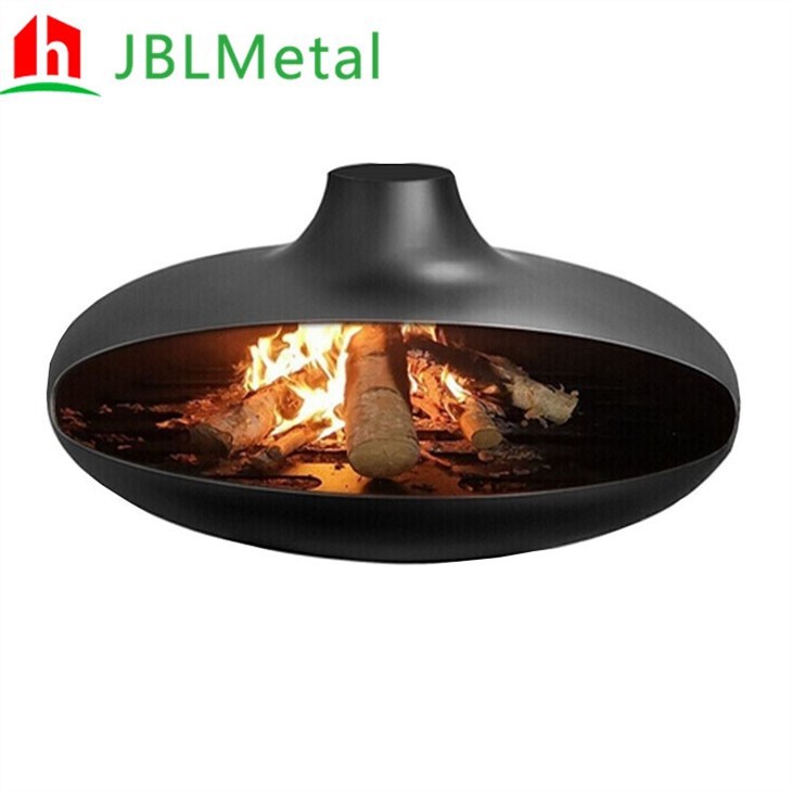 Round Propane Fireplace