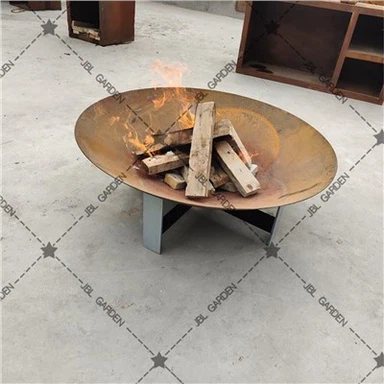 อ่างน้ำ หลุมไฟโลหะ Corten Steel