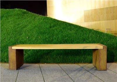 ม้านั่งเหล็ก Corten