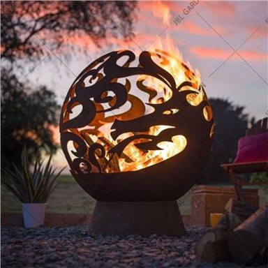 เครื่องทำความร้อนในสวน Fire Pit Metal Decor