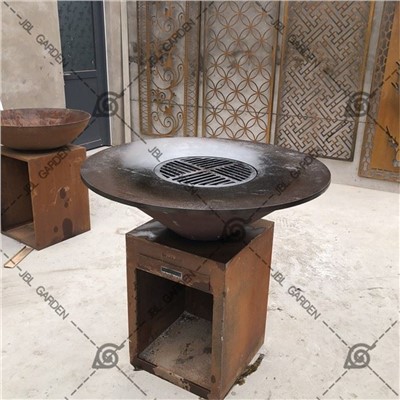 ครัวกลางแจ้ง Corten Steel Bbq