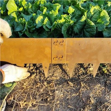 Pre-weathered Corten Steel Edging