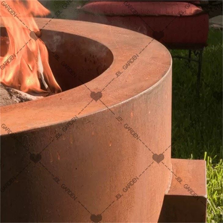Stainless Propane Fire Pit