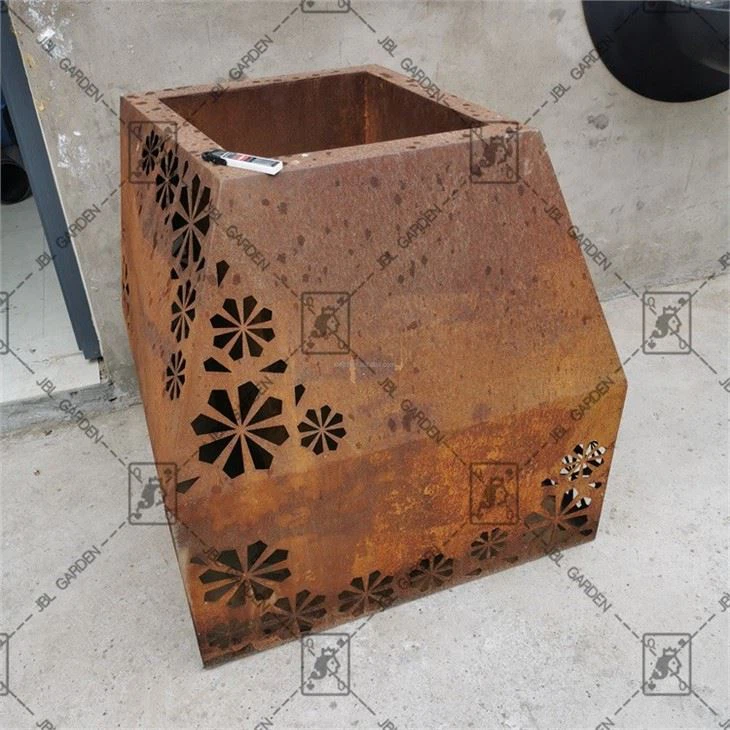 Steel Rectangular Planter