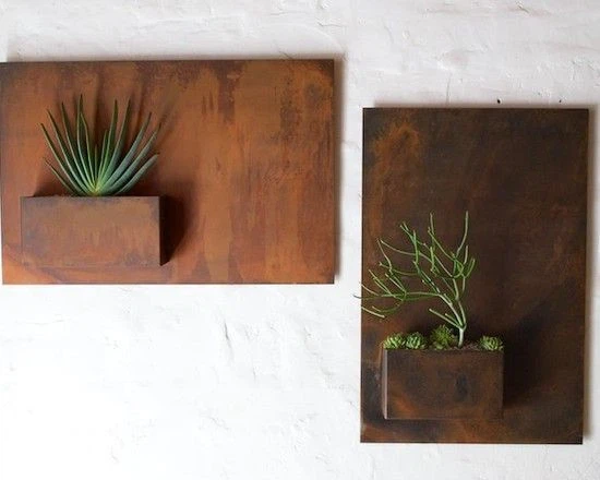Modern Weathering Steel Flower Pots suppliers