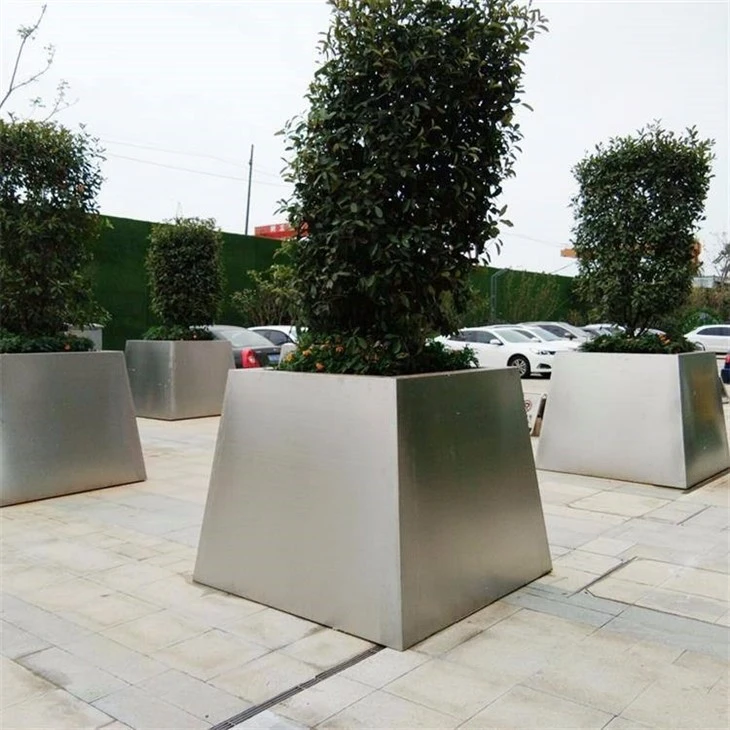 High Quality Garden Stainless Flower Pot