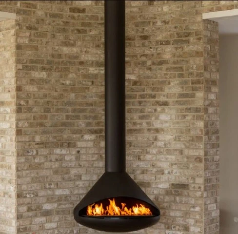 Central Heating Fireplace in The Living Room
