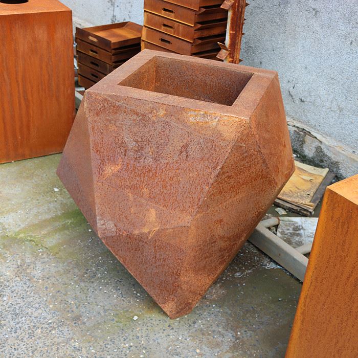 Corten Flower Planter factory