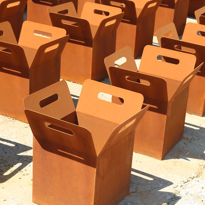 Corten Flower Planter best