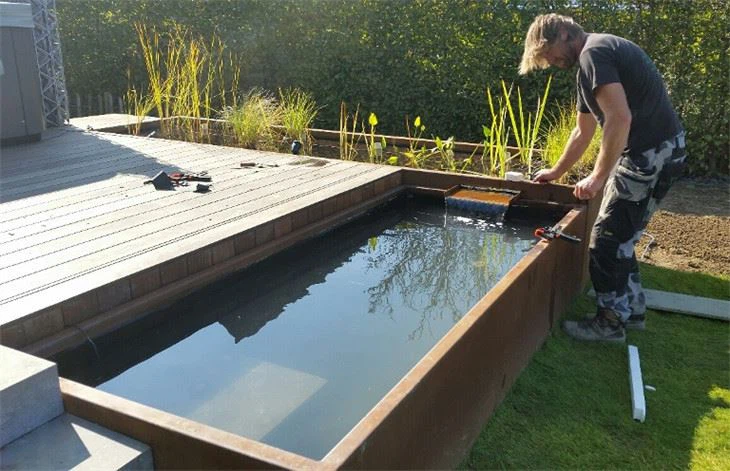 Corten Water Feature Fountain high quality