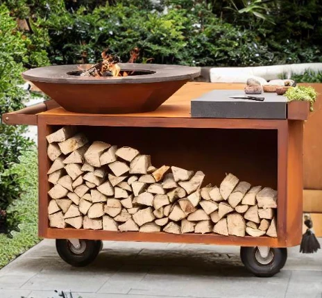 High Quality CORTEN Steel Bbq best