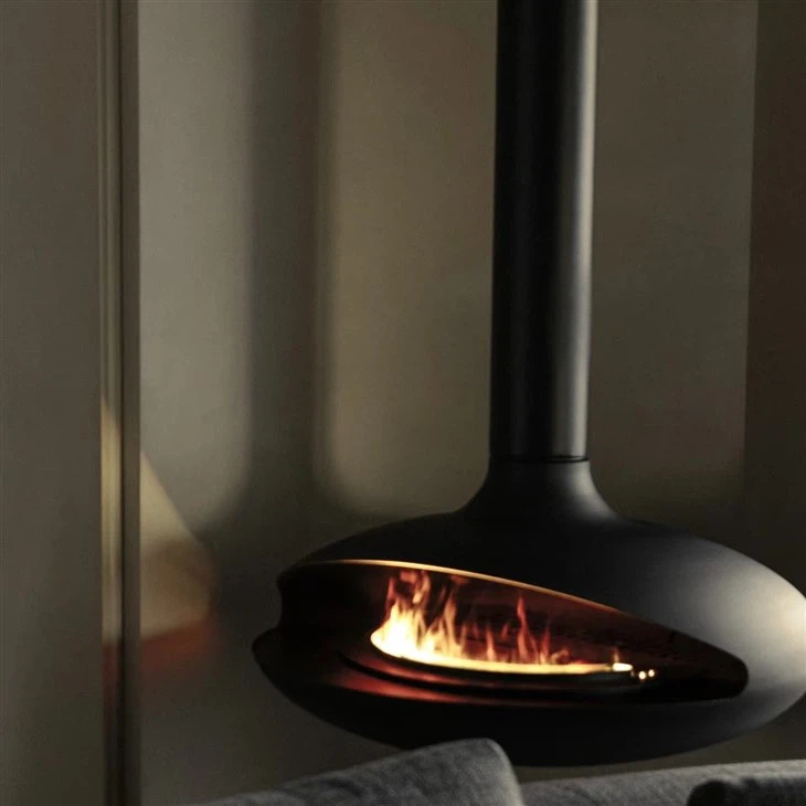 Indoor Decorative Suspended Fireplace