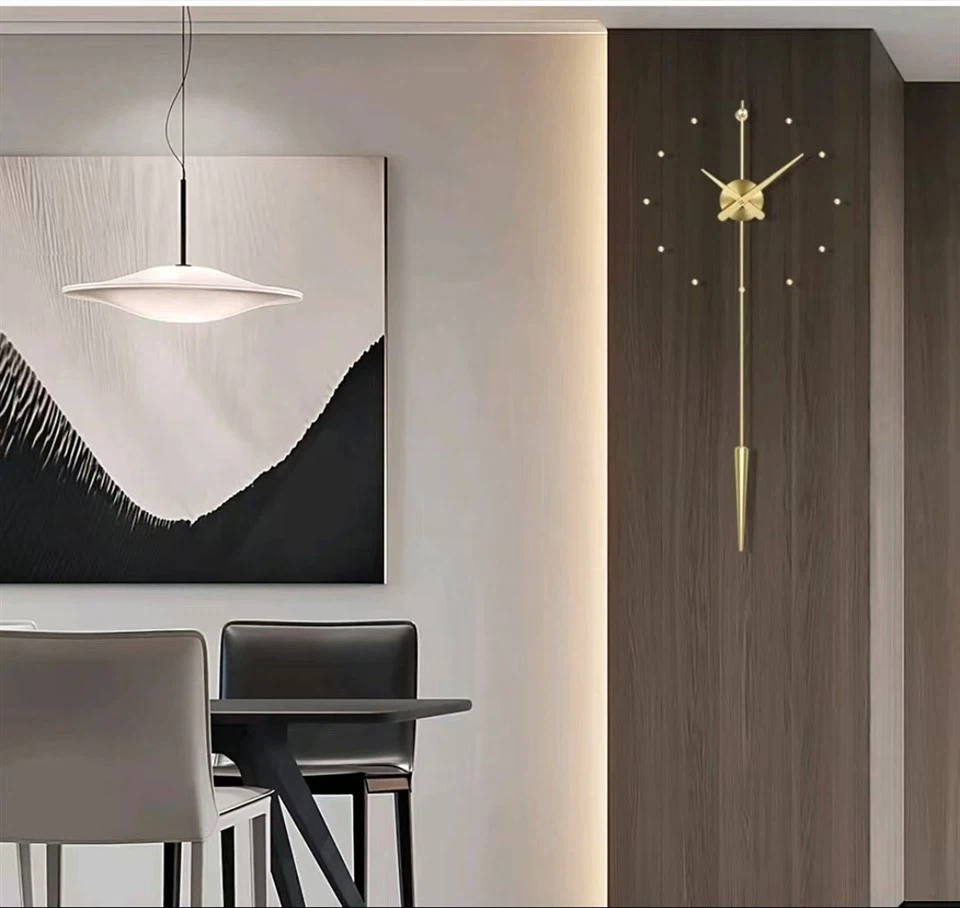 Metal Home Wall Clock Decoration