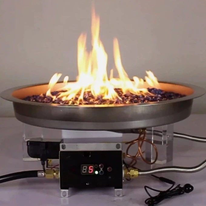 One Click Ignition Of Outdoor Romance: Gas Pit Burner