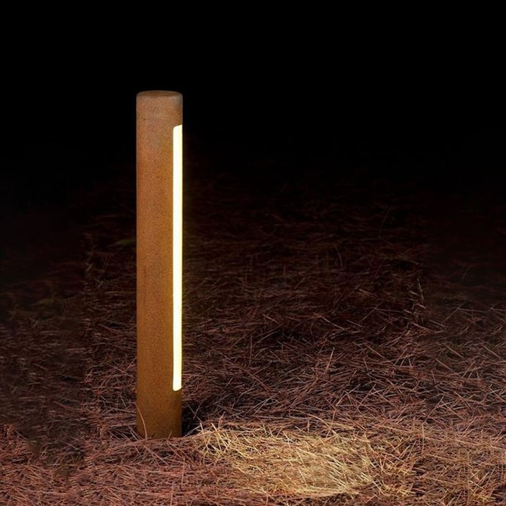 Rusty Steel Bollard Lighting manufacturers