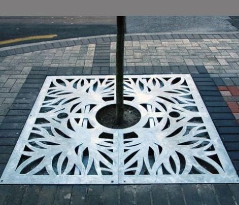 Steel Tree Grating Well Cover